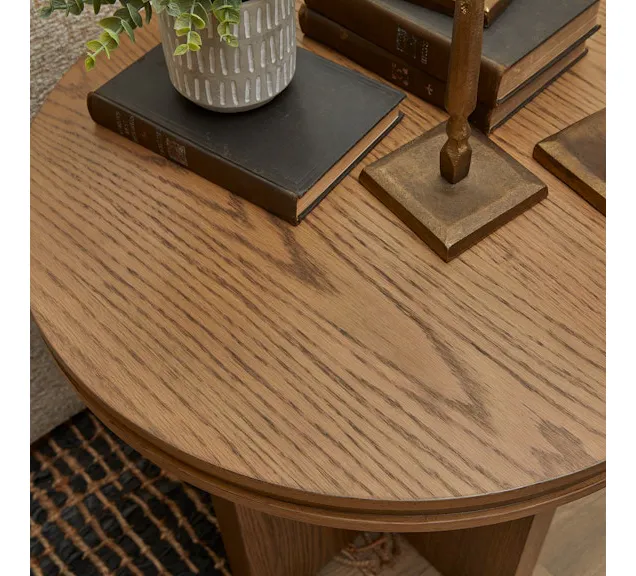 Flexsteel Furniture W1025-02 Waterfall Round End Table Flexsteel Furniture W1025-02 Waterfall Round End Table