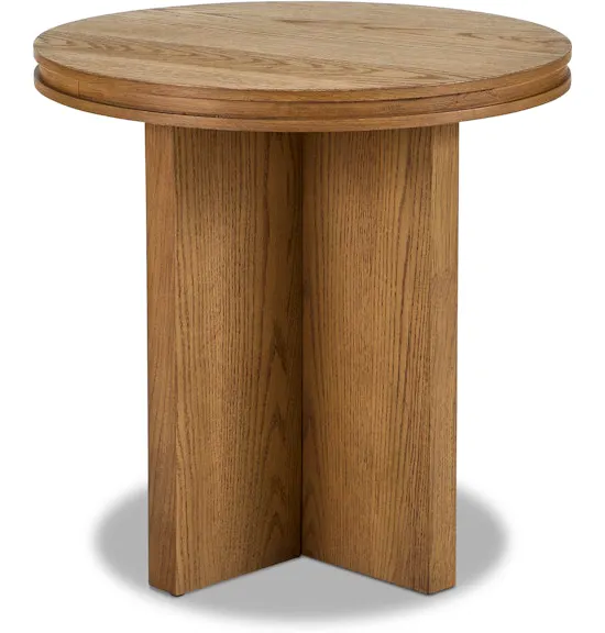 Flexsteel Furniture W1025-02 Waterfall Round End Table Flexsteel Furniture W1025-02 Waterfall Round End Table