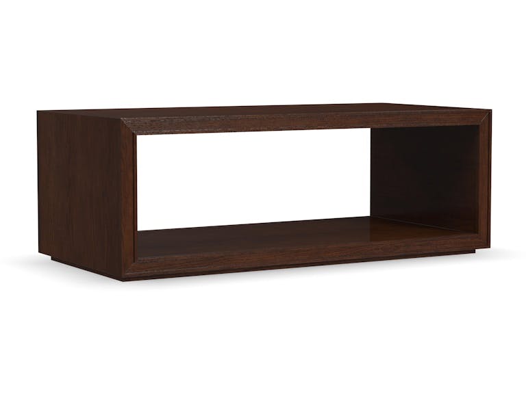 Flexsteel Furniture W1026-0311 Waterfall Rectangular Coffee Table with Casters