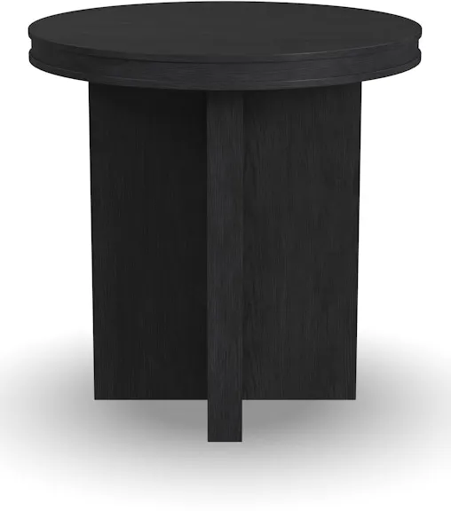 Flexsteel Furniture W1027-02 Waterfall Round End Table Flexsteel Furniture W1027-02 Waterfall Round End Table