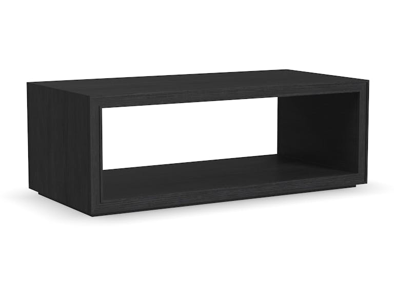 Flexsteel Furniture W1027-0311 Waterfall Rectangular Coffee Table with Casters