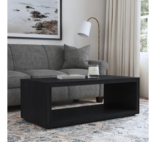 Flexsteel Furniture W1027-0311 Waterfall Rectangular Coffee Table with Casters Flexsteel Furniture W1027-0311 Waterfall Rectangular Coffee Table with Casters
