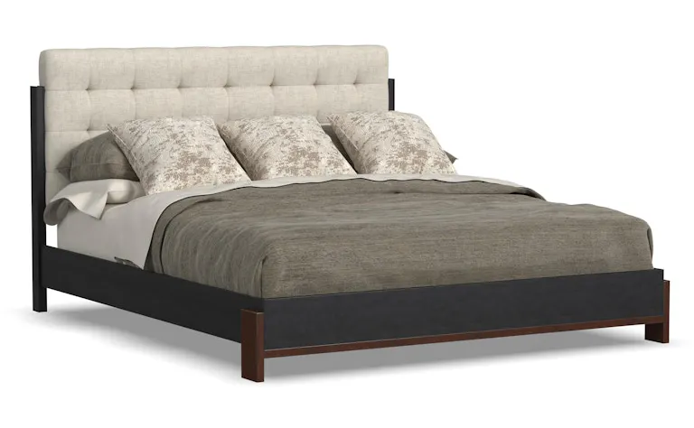Flexsteel Furniture W1027-90K Waterfall King Upholstered Bed Flexsteel Furniture W1027-90K Waterfall King Upholstered Bed