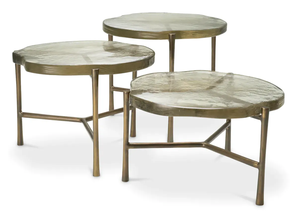 Eichholtz 118321 Coffee Table Baldovini set of 3 Eichholtz 118321 Coffee Table Baldovini set of 3