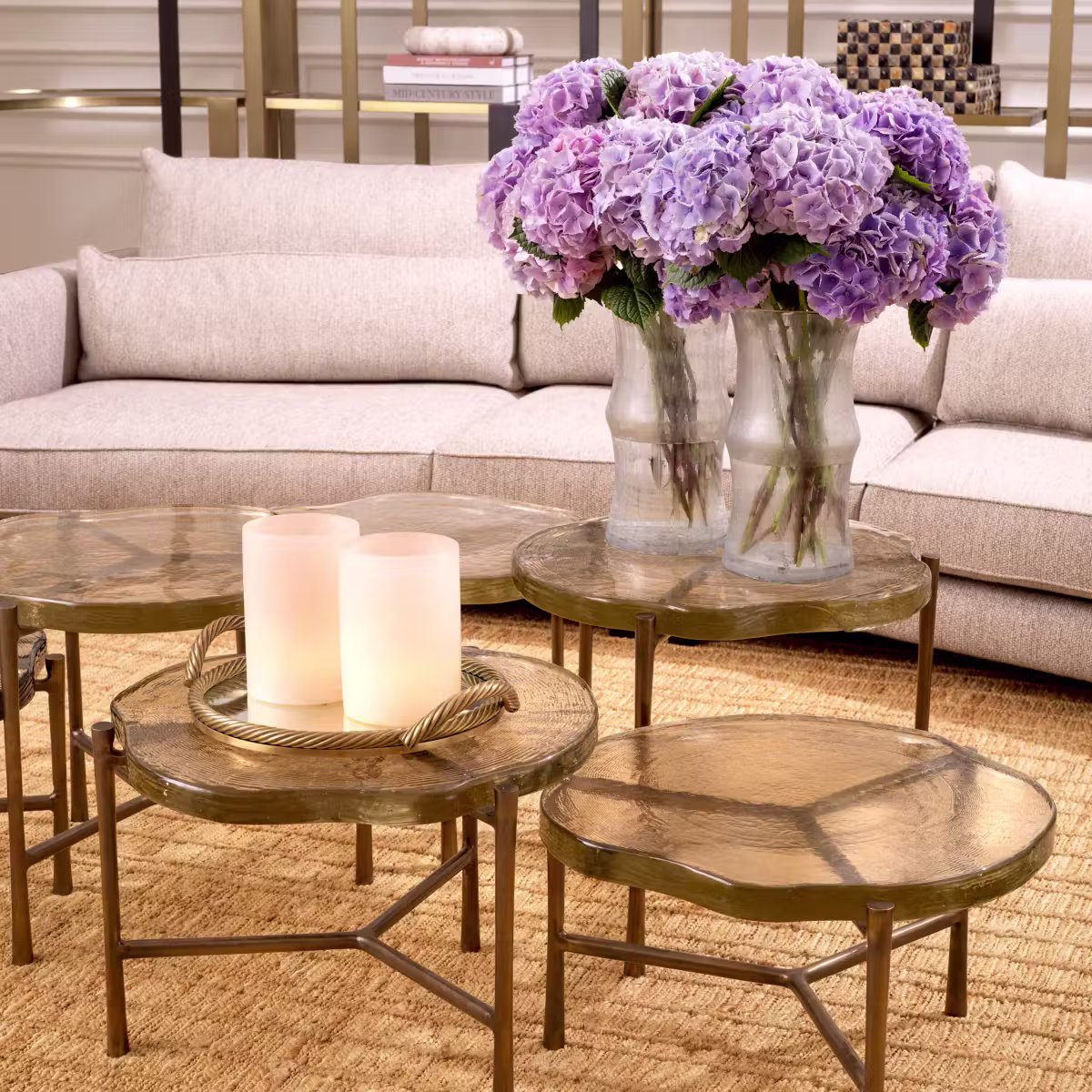 Eichholtz 118321 Coffee Table Baldovini set of 3 Eichholtz 118321 Coffee Table Baldovini set of 3
