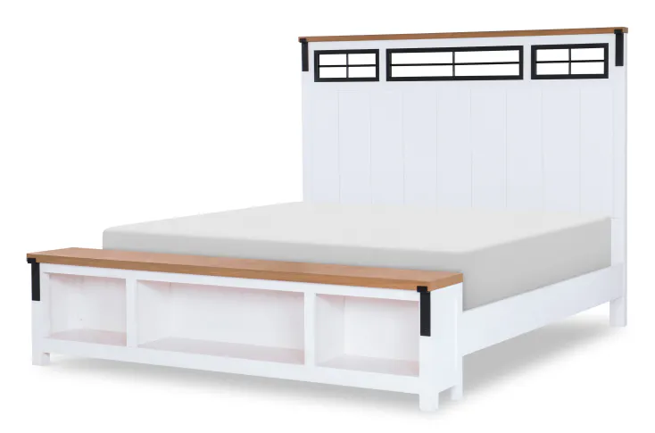 Legacy Classic 1561-4305K Franklin Panel Bed w/ Footboard Storage Queen Legacy Classic 1561-4305K Franklin Panel Bed w/ Footboard Storage Queen