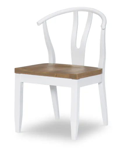 Legacy Classic 1564-140 Franklin Wishbone Back Side Chair White Legacy Classic 1564-140 Franklin Wishbone Back Side Chair White