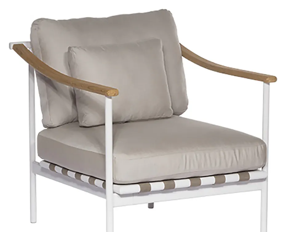 Barlow Tyrie 1AROMD1TT.02 Around Deep Seating Single Teak Arms Barlow Tyrie 1AROMD1TT.02 Around Deep Seating Single Teak Arms