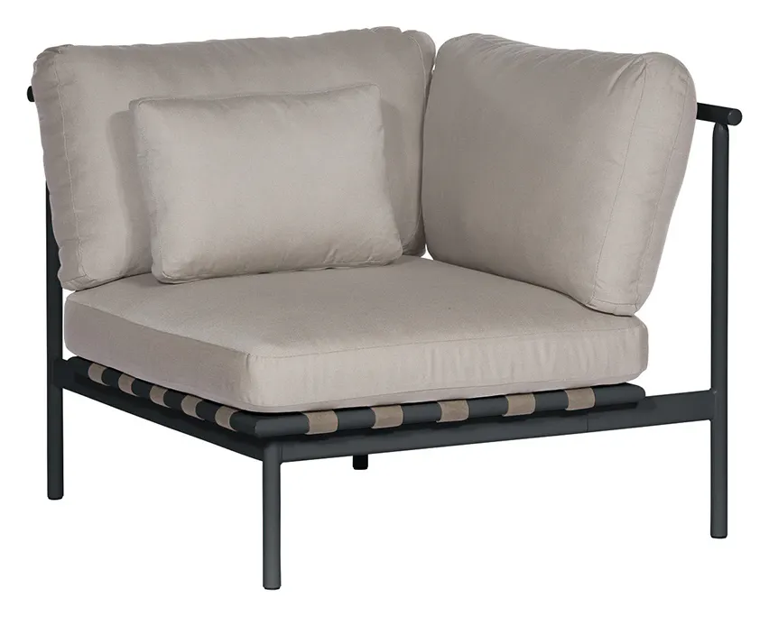 Barlow Tyrie 1AROMD1ZA.02 Around Deep Seating Single Aluminium Right Arm Barlow Tyrie 1AROMD1ZA.02 Around Deep Seating Single Aluminium Right Arm