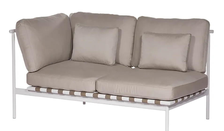 Barlow Tyrie 1AROMD2AZ.02 Around Deep Seating Double Aluminium Left Arm Barlow Tyrie 1AROMD2AZ.02 Around Deep Seating Double Aluminium Left Arm