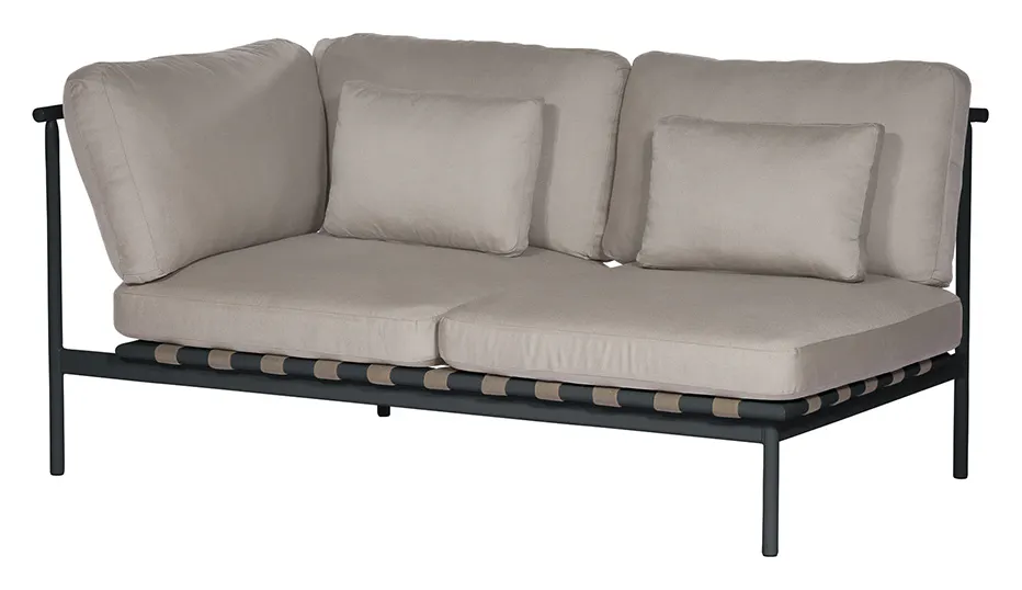 Barlow Tyrie 1AROMD2AZ.02 Around Deep Seating Double Aluminium Left Arm Barlow Tyrie 1AROMD2AZ.02 Around Deep Seating Double Aluminium Left Arm