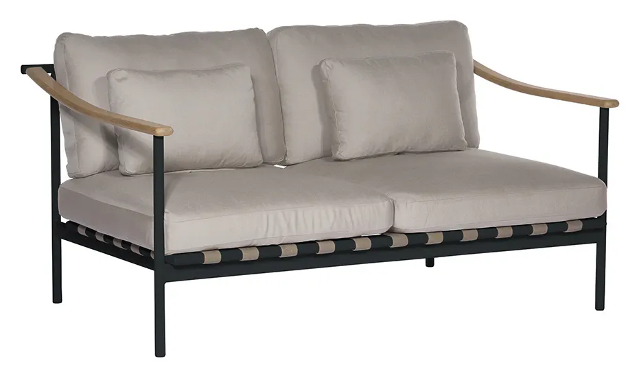 Barlow Tyrie 1AROMD2TT.02 Around Deep Seating Double Teak Arms Barlow Tyrie 1AROMD2TT.02 Around Deep Seating Double Teak Arms