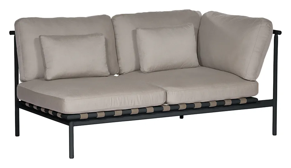 Barlow Tyrie 1AROMD2ZA.02 Around Deep Seating Double Aluminium Right Arm Barlow Tyrie 1AROMD2ZA.02 Around Deep Seating Double Aluminium Right Arm