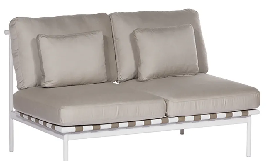 Barlow Tyrie 1AROMD2ZZ.02 Around Deep Seating Double No Arms Barlow Tyrie 1AROMD2ZZ.02 Around Deep Seating Double No Arms