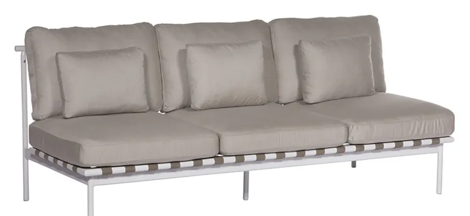 Barlow Tyrie 1AROMD3ZZ.02 Around Deep Seating Triple No Arms Barlow Tyrie 1AROMD3ZZ.02 Around Deep Seating Triple No Arms