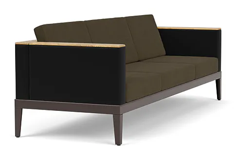 Barlow Tyrie 1AUDM3.01.500.3705 Aura DS Three-seat Settee Barlow Tyrie 1AUDM3.01.500.3705 Aura DS Three-seat Settee