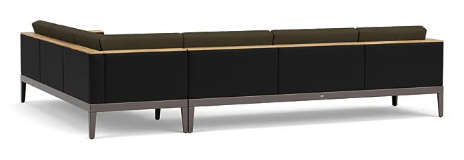 Barlow Tyrie 1AUDM33.01.500.3705 Aura DS Six-seat Corner Settee Barlow Tyrie 1AUDM33.01.500.3705 Aura DS Six-seat Corner Settee