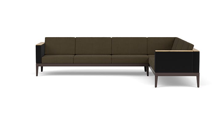 Barlow Tyrie 1AUDM33.01.500.3705 Aura DS Six-seat Corner Settee