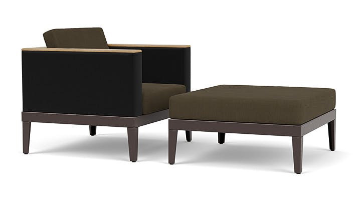 Barlow Tyrie 1AUDMO.01.500.3705 Aura DS Ottoman