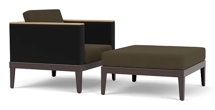 Barlow Tyrie 1AUDMO.01.500.3705 Aura DS Ottoman Barlow Tyrie 1AUDMO.01.500.3705 Aura DS Ottoman
