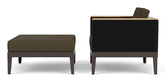 Barlow Tyrie 1AUDMO.01.500.3705 Aura DS Ottoman Barlow Tyrie 1AUDMO.01.500.3705 Aura DS Ottoman