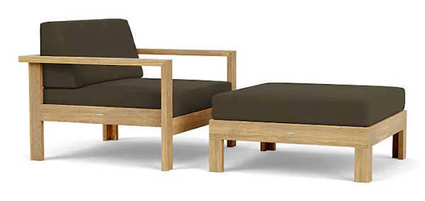 Barlow Tyrie 1LIDO.3705 Linear DS Ottoman Barlow Tyrie 1LIDO.3705 Linear DS Ottoman