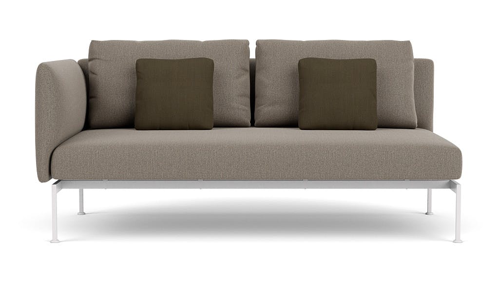 Barlow Tyrie 1LYM2HE.02.10065V.10065V.3705 Layout Double Seat One High Arm