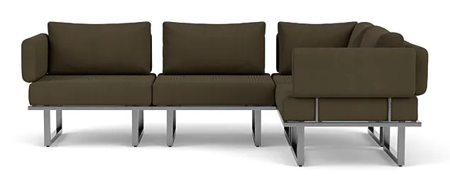 Barlow Tyrie 1MEDC.3705 Mercury DS Corner Seat Module Barlow Tyrie 1MEDC.3705 Mercury DS Corner Seat Module