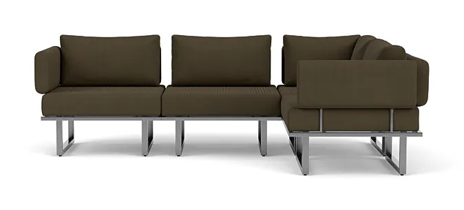 Barlow Tyrie 1MEDC.3705 Mercury DS Corner Seat Module Barlow Tyrie 1MEDC.3705 Mercury DS Corner Seat Module