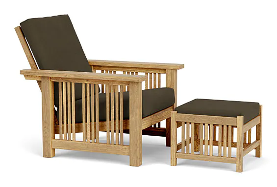 Barlow Tyrie 1MIFS.3705 Mission Footstool Barlow Tyrie 1MIFS.3705 Mission Footstool