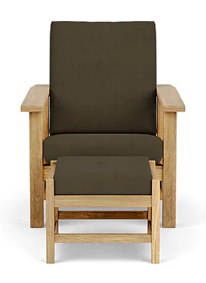 Barlow Tyrie 1MIFS.3705 Mission Footstool Barlow Tyrie 1MIFS.3705 Mission Footstool