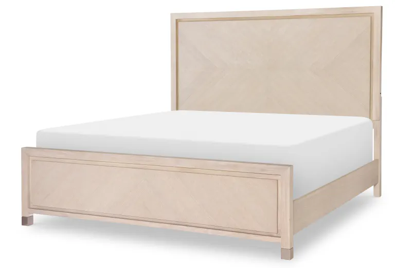 Legacy Classic 2100-4107K Bliss Lighted Panel Bed Cal King - Legacy Classic 2100-4107K Bliss Lighted Panel Bed Cal King -