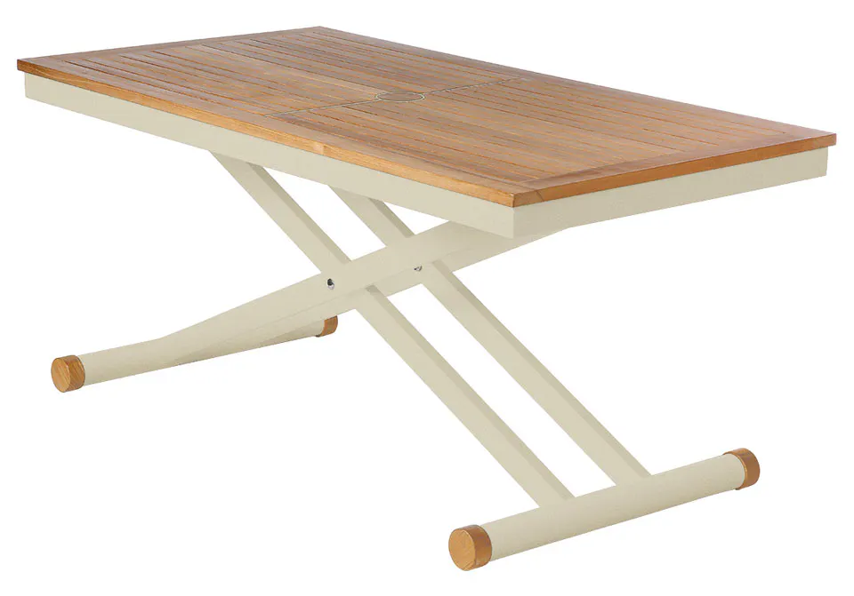 Barlow Tyrie 2AULA14.01 Aura Adjustable Height Table 140 Barlow Tyrie 2AULA14.01 Aura Adjustable Height Table 140