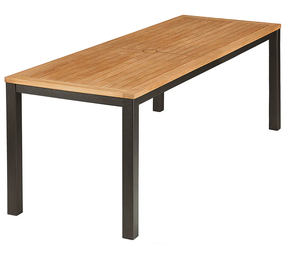 Barlow Tyrie 2AUN20.01 Aura Narrow Table 200 Barlow Tyrie 2AUN20.01 Aura Narrow Table 200