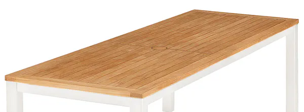 Barlow Tyrie 2AUN20.01 Aura Narrow Table 200 Barlow Tyrie 2AUN20.01 Aura Narrow Table 200