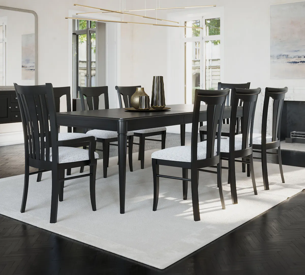 Canadel Casual Dining CNN003917U19MNA Upholstered Side Chair Canadel Casual Dining CNN003917U19MNA Upholstered Side Chair