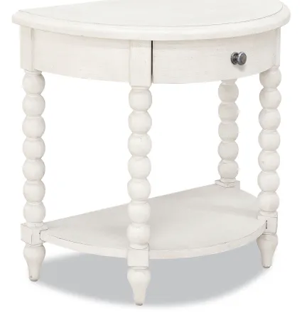 Legacy Classic TY749-340 Nashville Trisha Demilune Night Table Legacy Classic TY749-340 Nashville Trisha Demilune Night Table