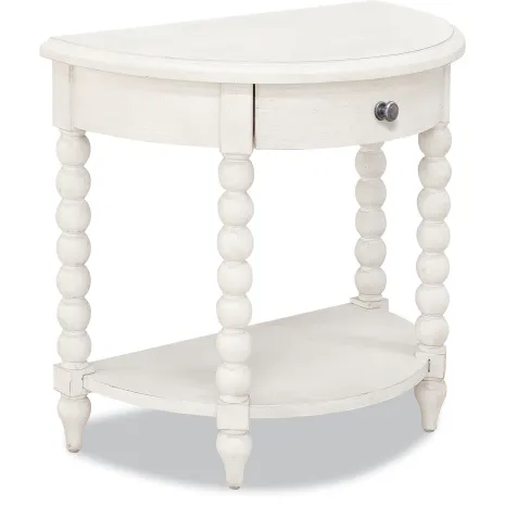 Legacy Classic TY749-340 Nashville Trisha Demilune Night Table Legacy Classic TY749-340 Nashville Trisha Demilune Night Table