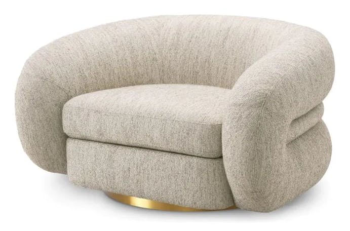 Eichholtz A118226 Swivel Chair Cosenza Eichholtz A118226 Swivel Chair Cosenza