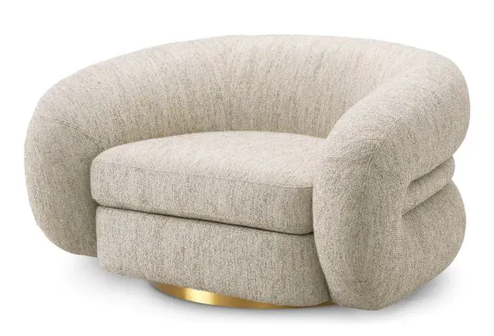 Eichholtz A118226 Swivel Chair Cosenza Eichholtz A118226 Swivel Chair Cosenza