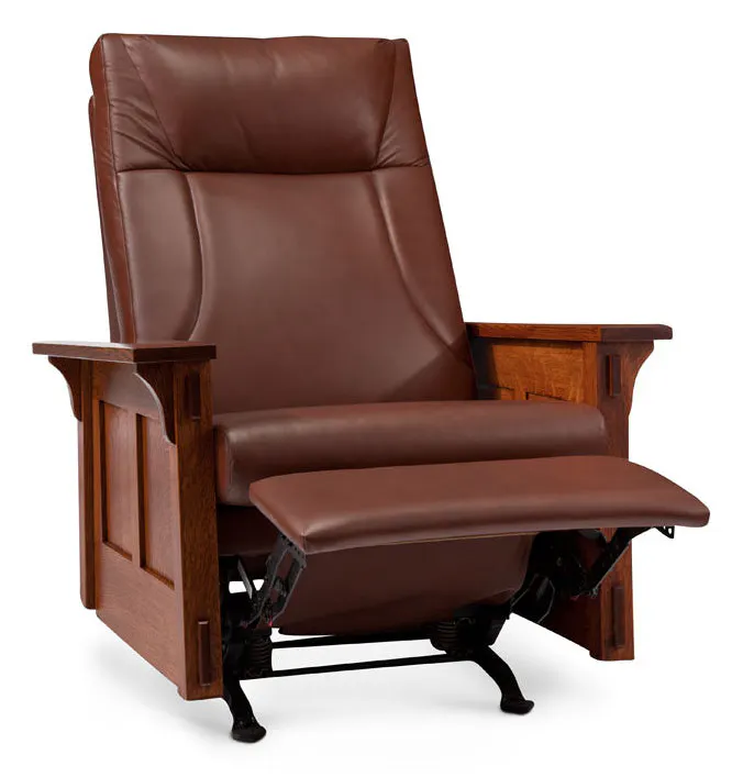 Simply Amish AJMCRR-L McCoy Rocker/ Recilner w/ Leather Cushions Simply Amish AJMCRR-L McCoy Rocker/ Recilner w/ Leather Cushions