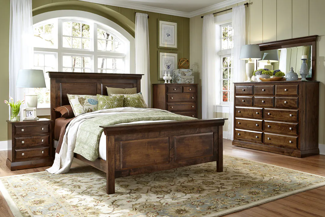 Simply Amish SNCBN-02C4 Colburn Nightstand with Drawers, Extra Wide Simply Amish SNCBN-02C4 Colburn Nightstand with Drawers, Extra Wide