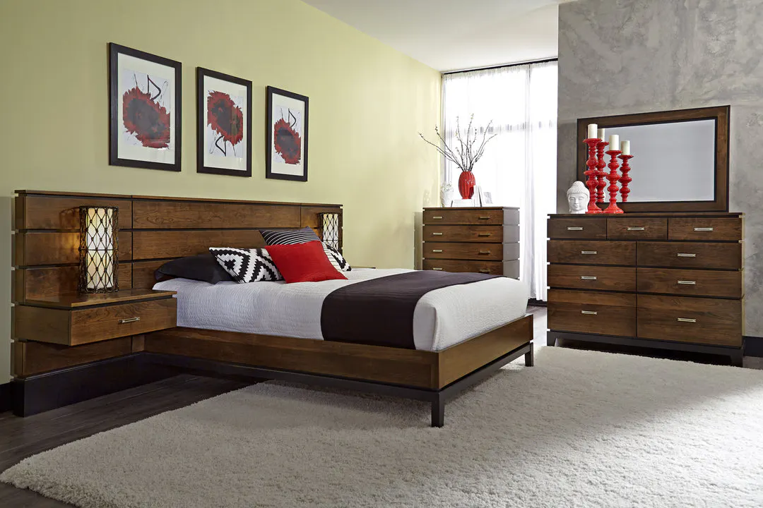 Simply Amish BNFRI-02C1 Frisco Nightstand with Drawers Simply Amish BNFRI-02C1 Frisco Nightstand with Drawers
