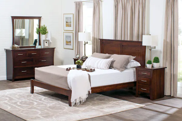 Simply Amish SBGAR-05W1 Garrett CA King Headboard with Wood Frame Simply Amish SBGAR-05W1 Garrett CA King Headboard with Wood Frame