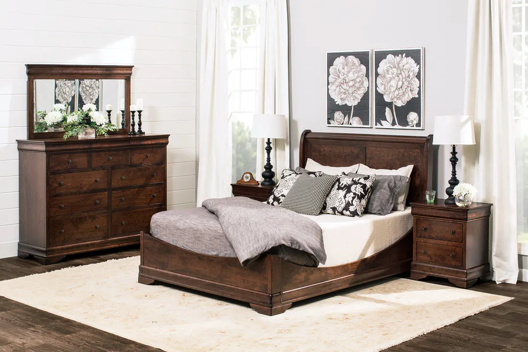 Simply Amish MELP716D-70 Louis Philippe 7-Drawer Dresser, 72" Simply Amish MELP716D-70 Louis Philippe 7-Drawer Dresser, 72"