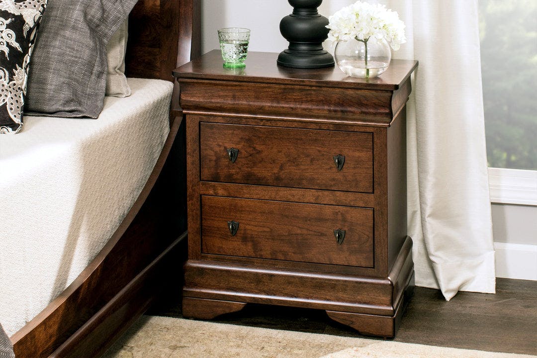 Simply Amish SBLPP-09B4 Louis Philippe Twin Sleigh Bed Simply Amish SBLPP-09B4 Louis Philippe Twin Sleigh Bed