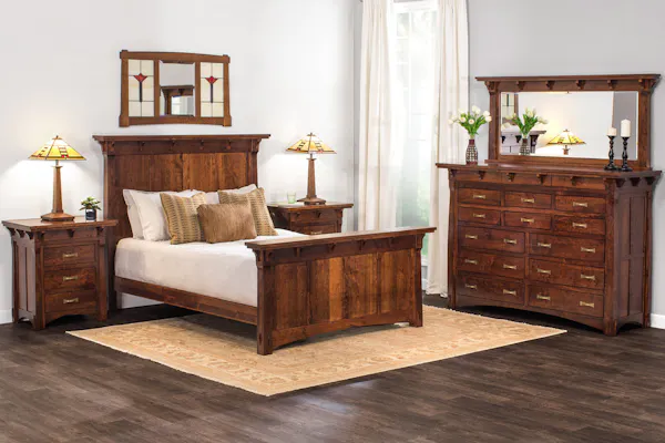 Simply Amish NWM19DBC MaRyan Deluxe 3-Drawer Nightstand Simply Amish NWM19DBC MaRyan Deluxe 3-Drawer Nightstand