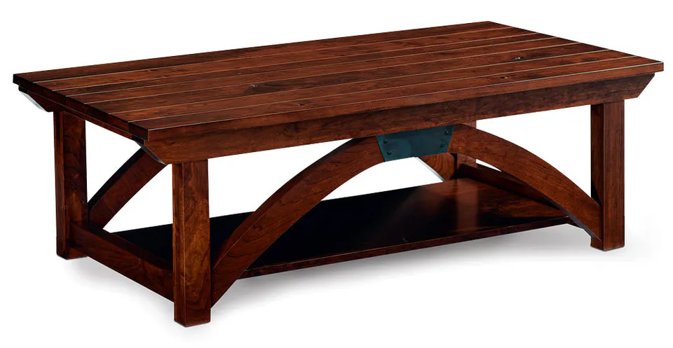 Simply Amish LOTRB-02A0 B&O Railroad Trestle Bridge Coffee Table, 54" Simply Amish LOTRB-02A0 B&O Railroad Trestle Bridge Coffee Table, 54"