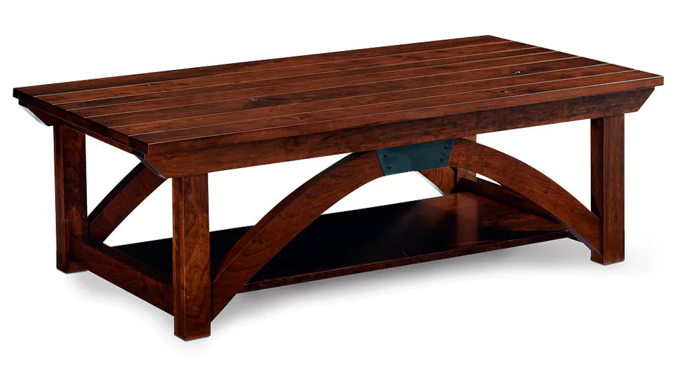 Simply Amish LOTRB-02A0 B&O Railroad Trestle Bridge Coffee Table, 54" Simply Amish LOTRB-02A0 B&O Railroad Trestle Bridge Coffee Table, 54"