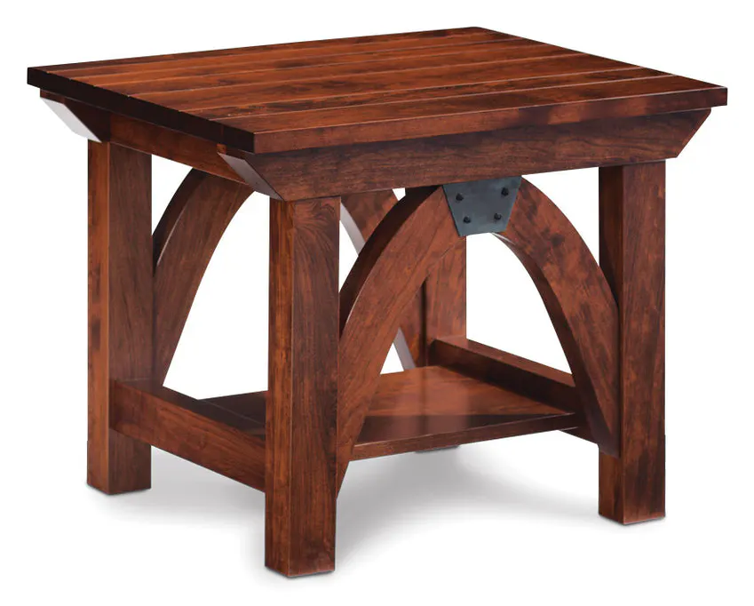 Simply Amish LOTRB-06A14 B&O Railroad Trestle Bridge End Table,16" Simply Amish LOTRB-06A14 B&O Railroad Trestle Bridge End Table,16"
